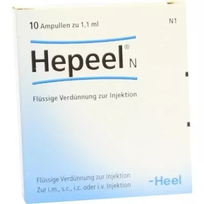 HEPEEL N Ampullen, 10 stuks