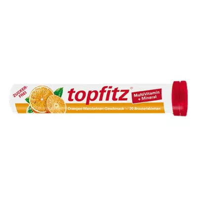 TOPFITZ Multivitamine+ Mineraal bruistabletten, 20 stuks TOPFITZ Multivitamine+ Mineraal bruistabletten, 20 stuks