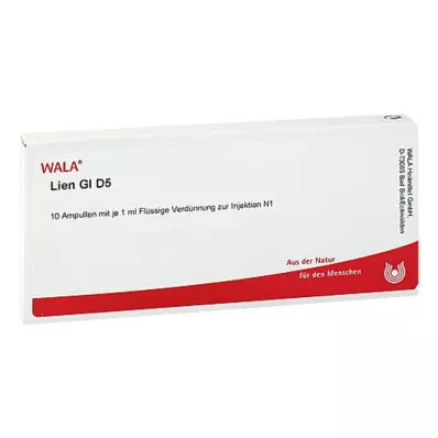 LIEN GL D 5 ampullen, 10X1 ml LIEN GL D 5 ampullen, 10X1 ml