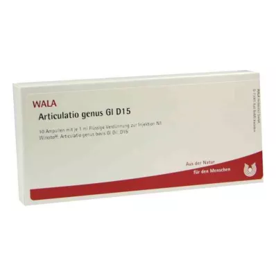ARTICULATIO geslacht GL D 15 ampullen, 10X1 ml ARTICULATIO geslacht GL D 15 ampullen, 10X1 ml