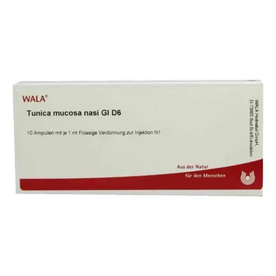 TUNICA slijmvlies nasi GL D 6 ampullen, 10X1 ml TUNICA slijmvlies nasi GL D 6 ampullen, 10X1 ml