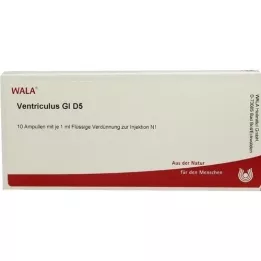 VENTRICULUS GL D 5 ampullen, 10X1 ml