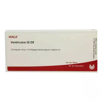 VENTRICULUS GL D 5 ampullen, 10X1 ml VENTRICULUS GL D 5 ampullen, 10X1 ml