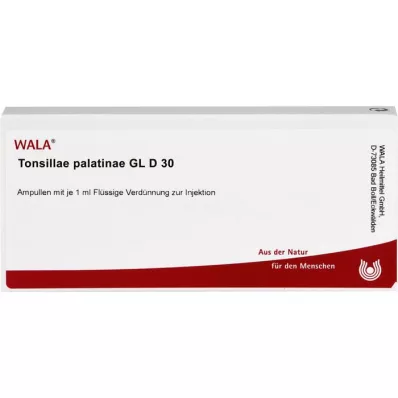 TONSILLAE palatinae GL D 30 ampullen, 10X1 ml