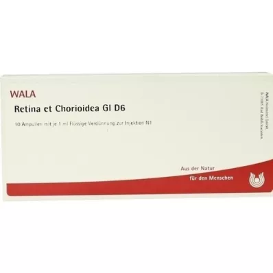 RETINA ET Chorioidea GL D 6 Ampullen, 10X1 ml