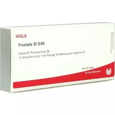 PROSTATA GL D 30 Ampullen, 10X1 ml