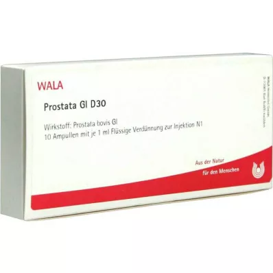 PROSTATA GL D 30 Ampullen, 10X1 ml PROSTATA GL D 30 Ampullen, 10X1 ml
