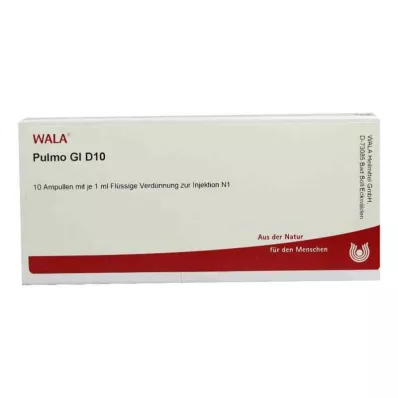 PULMO GL D 10 ampullen, 10X1 ml