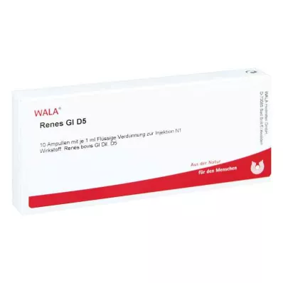 RENES GL D 5 ampullen, 10X1 ml RENES GL D 5 ampullen, 10X1 ml