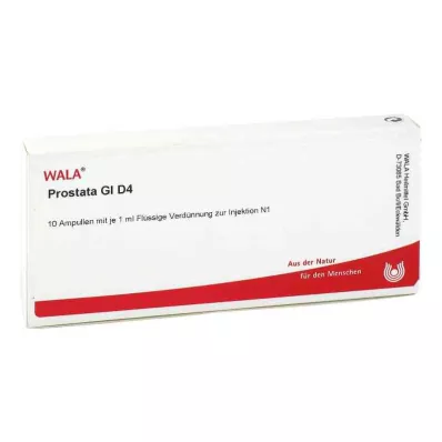 PROSTATA GL D 4 Ampullen, 10X1 ml PROSTATA GL D 4 Ampullen, 10X1 ml
