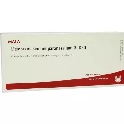 MEMBRANA sinuum paransalium GL D 30 ampullen, 10X1 ml MEMBRANA sinuum paransalium GL D 30 ampullen, 10X1 ml