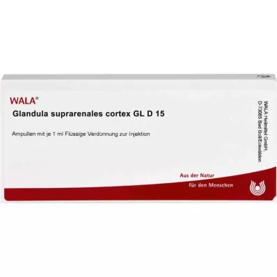 GLANDULA SUPRARENALES cortex GL D 15 ampullen, 10X1 ml GLANDULA SUPRARENALES cortex GL D 15 ampullen, 10X1 ml