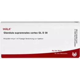 Suprarenale klier.Cort.Gl D30 ampullen (10x1 ml)