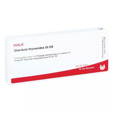 GLANDULA THYREOIDEA GL D 5 ampullen, 10X1 ml GLANDULA THYREOIDEA GL D 5 ampullen, 10X1 ml