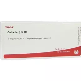 CUTIS foeti GL D 5 ampullen, 10X1 ml