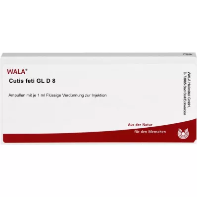 CUTIS foeti GL D 8 ampullen, 10X1 ml