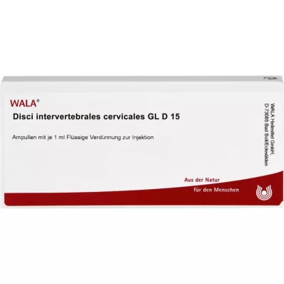 DISCI intervertebrales cervicales GL D 15 ampullen, 10X1 ml