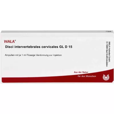 DISCI intervertebrales cervicales GL D 15 ampullen, 10X1 ml DISCI intervertebrales cervicales GL D 15 ampullen, 10X1 ml