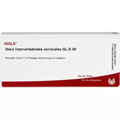 DISCI intervertebrales cervicales GL D 30 ampullen, 10X1 ml