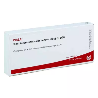 DISCI intervertebrales cervicales GL D 30 ampullen, 10X1 ml