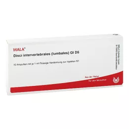 Disci Intervertebralia lumbales GL D 5 ampullen, 10X1 ml