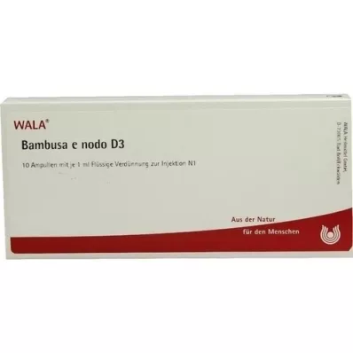 BAMBUSA E NODO D 3 Ampullen, 10X1 ml