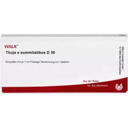 Thuja E Summitatibus D30 ampullen (10x1 ml)