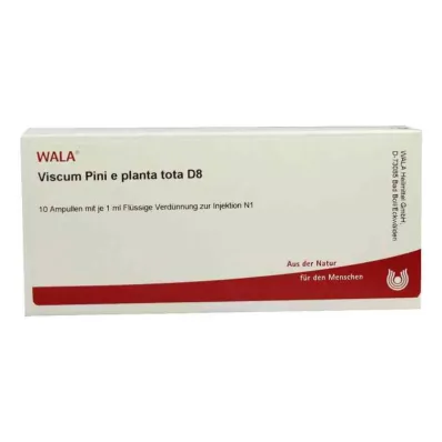 VISCUM PINI e planta tota D 8 Ampullen, 10X1 ml