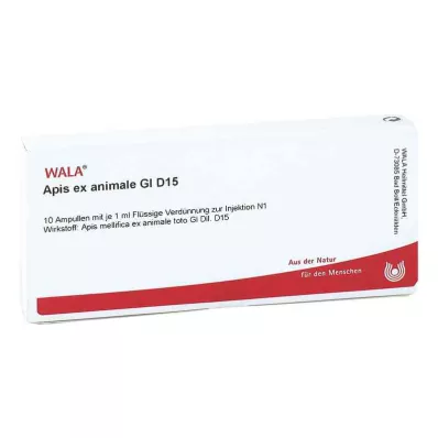 APIS EX animale GL D 15 ampullen, 10X1 ml