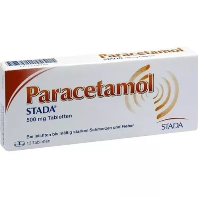 PARACETAMOL STADA 500 mg tabletten, 10 st