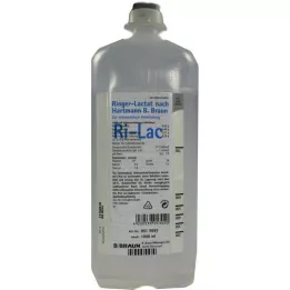 Ringer Lactat n.Hartm.B.Braun Eco fles Plus infuusoplossing, 1000 ml