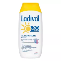 LADIVAL Gel voor allergische huid LSF 20, 200 ml