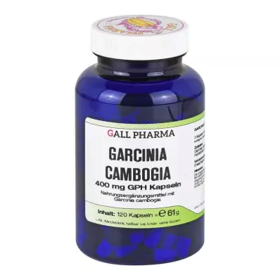 GARCINIA CAMBOGIA 400 mg GPH Capsules, 120 stuks GARCINIA CAMBOGIA 400 mg GPH Capsules, 120 stuks