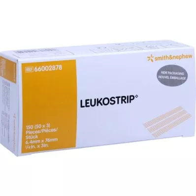 LEUKOSTRIP Hechtstrips 6,4x76 mm doos, 50X3 st