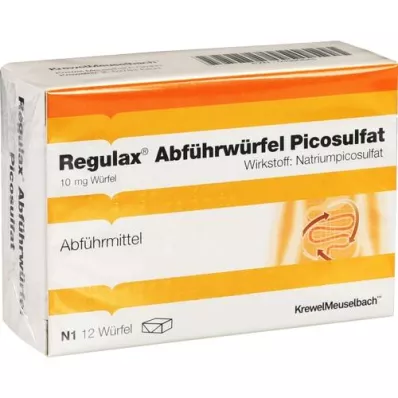 REGULAX Picosulfaat laxeerblokjes, 12 stuks