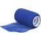ELASTOMULL kleefkleur 8 cmx4 m fixatieband blauw, 1 st