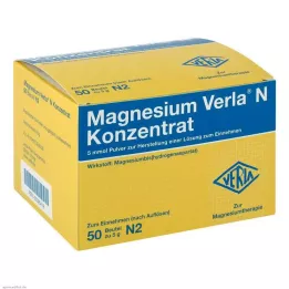 MAGNESIUM VERLA N Concentraat Plv.e.L.voor Inname, 50 stuks