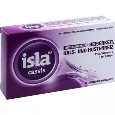 ISLA CASSIS Pastilles, 60 stuks