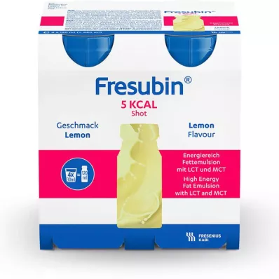 FRESUBIN 5 kcal SHOT Citroenoplossing, 4X120 ml