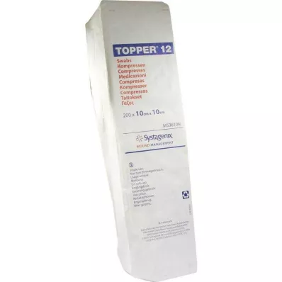 TOPPER 12 Compr.10x10 cm niet-steriel, 200 st