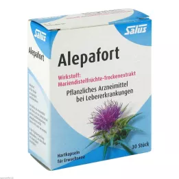 ALEPAFORT Mariadistel harde capsules, 30 capsules