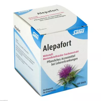 ALEPAFORT Mariadistel harde capsules, 100 capsules ALEPAFORT Mariadistel harde capsules, 100 capsules