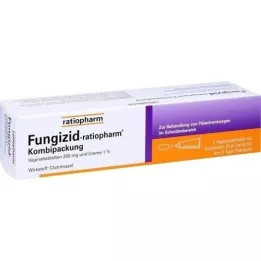 FUNGIZID-ratiopharm 3 vag. tabletten + 20g crème, 1 p