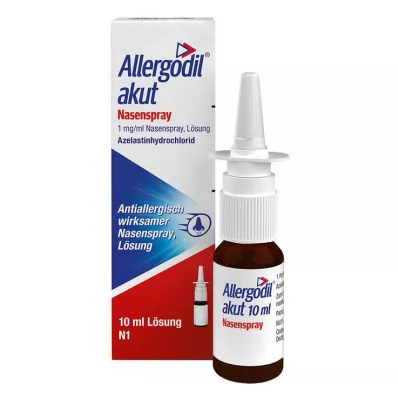 ALLERGODIL acute neusspray, 10 ml ALLERGODIL acute neusspray, 10 ml
