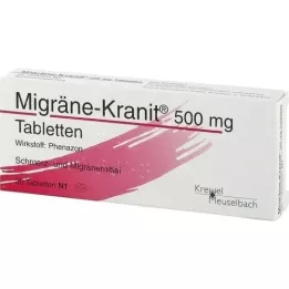 MIGRÄNE KRANIT 500 mg tabletten, 20 st