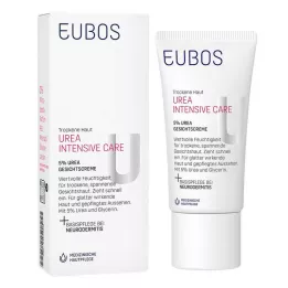 EUBOS TROCKENE Skin Urea 5% Gezichtscrème, 50 ml