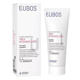 EUBOS TROCKENE HAUT Ureum 10% voetcrème, 100 ml