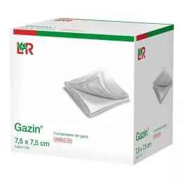 GAZIN Gaas comp.7,5x7,5 cm steriel 8x, 25X2 st
