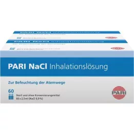 PARI Ampullen NaCl-inhalatieoplossing, 120X2,5 ml