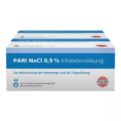 PARI Ampullen NaCl-inhalatieoplossing, 120X2,5 ml PARI Ampullen NaCl-inhalatieoplossing, 120X2,5 ml